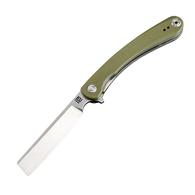 Artisan Cutlery Folding Cutter G10 Handle in Green