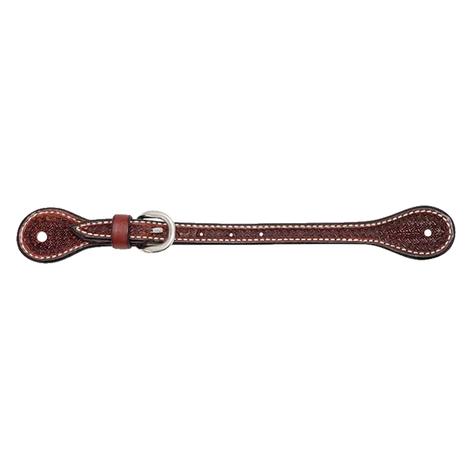Cowboy Tack Rosewood Straight Spur Straps