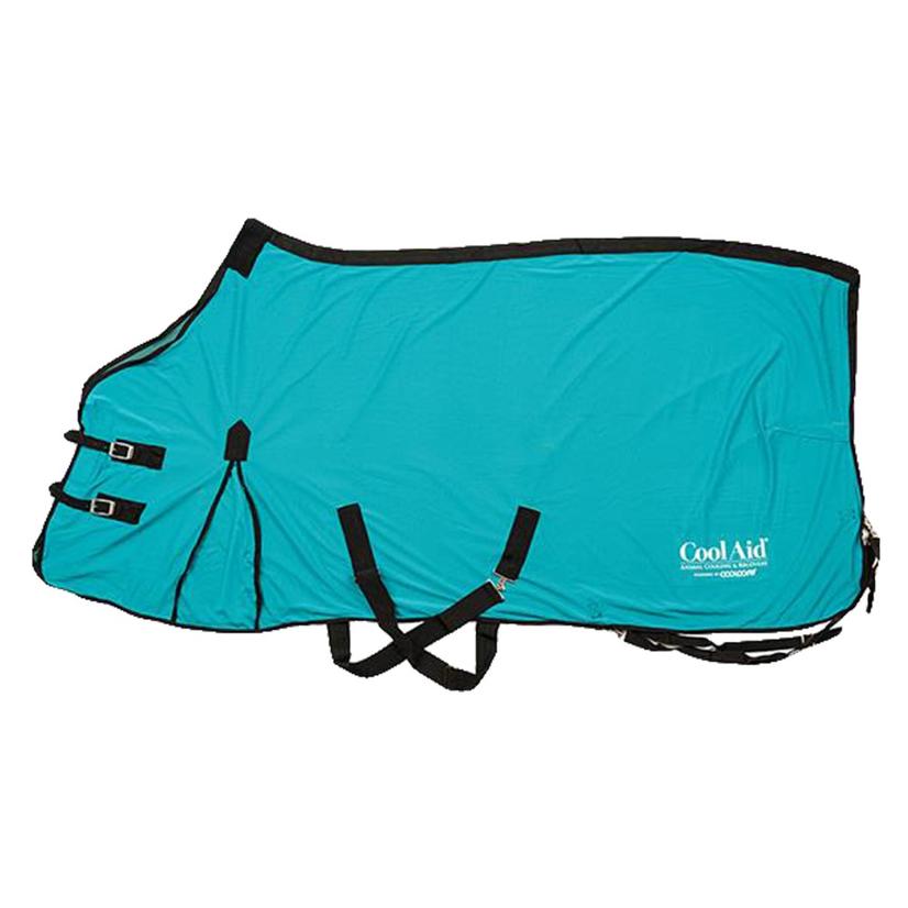 Weaver Leather Cool Aid Equine Cooling Blanket TURQUOISE
