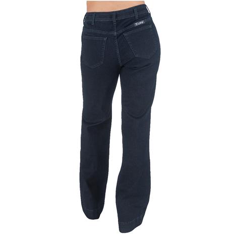 Cowgirl Tuff Date Night Dark Wash Women's Trouser Jeans
