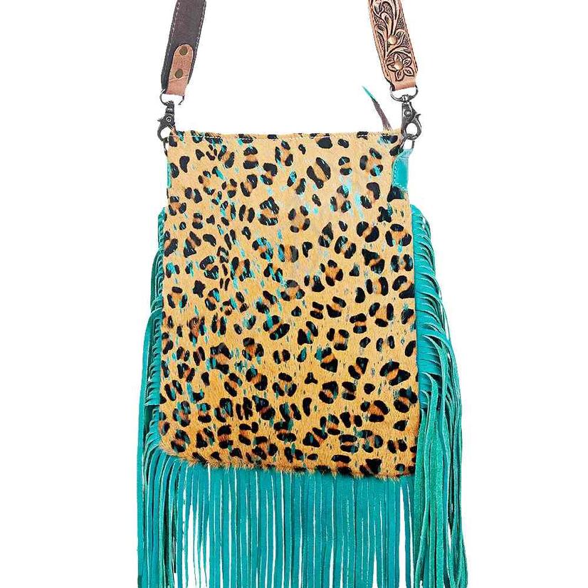  American Darling Cheetah With Turquoise Fringe