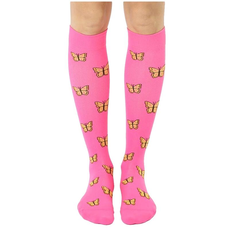  Butterfly Compression Socks By Living Royal