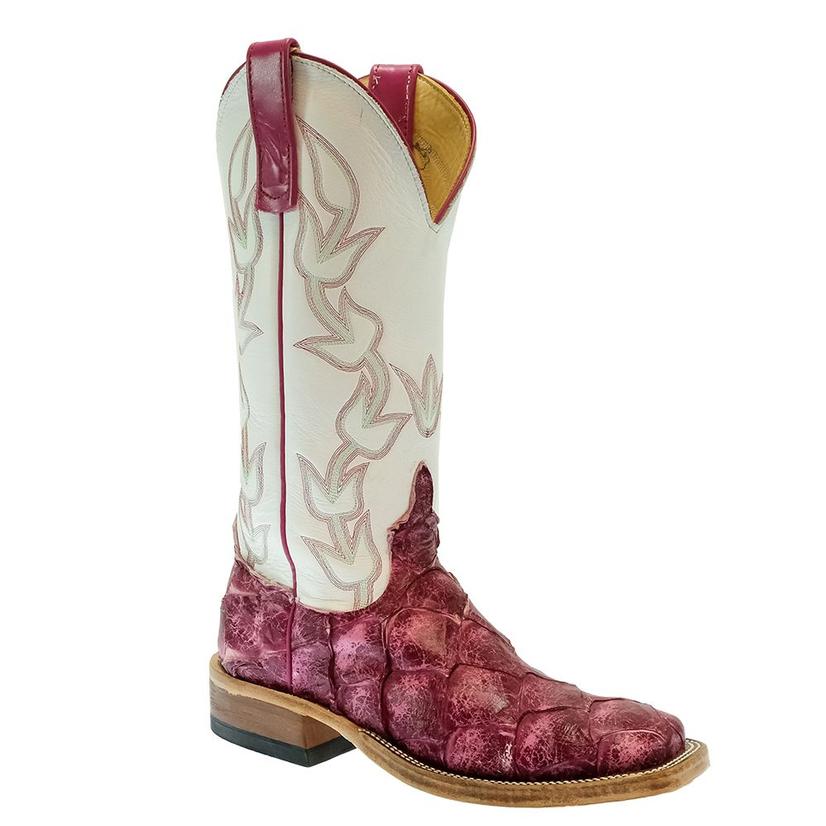  Anderson Bean Hot Pink Shaved Big Bass Color Changing Women's Boots