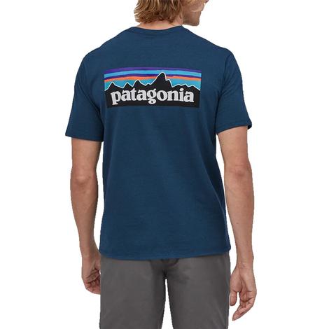 Patagonia Responsibili-Tee Crater Blue Men's