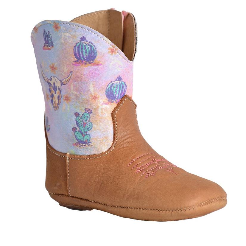  Roper Cowbaby Desert Tan Infant Boots