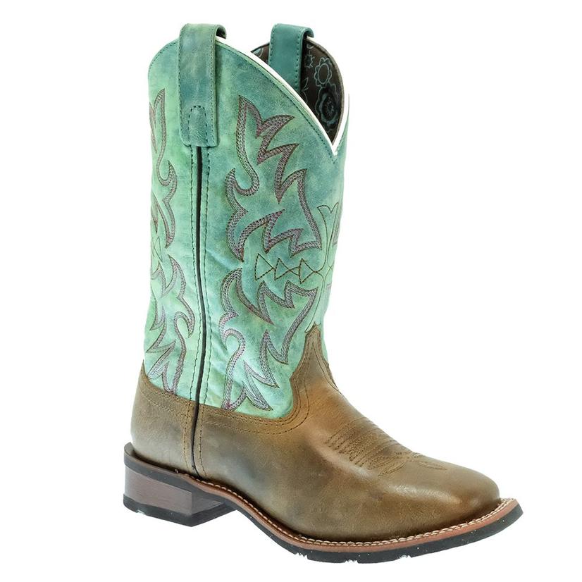  Laredo Anita Brown Teal Women's Boots