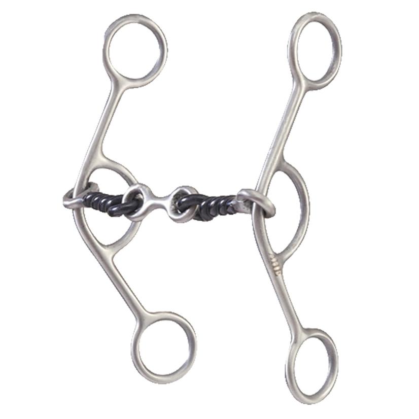  American Heritage Equine Stainless Lifter Gag With Twisted Dogbone Bit