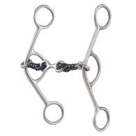 American Heritage Equine Stainless Lifter Gag with Twisted Dogbone Bit