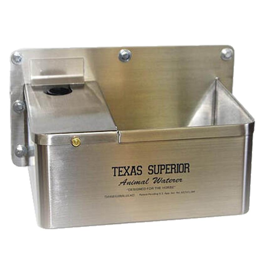  Texas Superior Stainless Steel Animal Waterer With Float