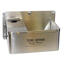 Texas Superior Stainless Steel Animal Waterer with Float