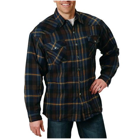 Roper Plaid Flannel Shirt Men's Jacket