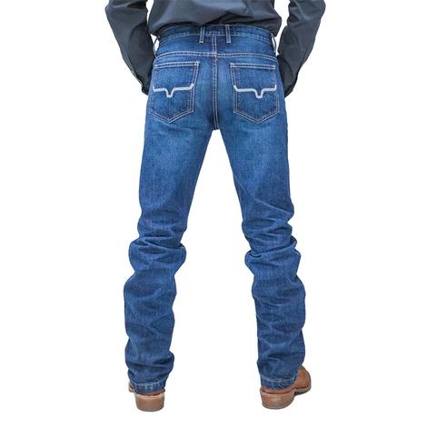 Kimes Ranch Thomas Low Rise Straight Leg Indigo Wash Men's Jeans