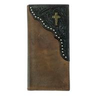 Rodeo Tan and Tool Cross Wallet