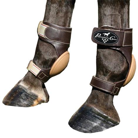 Classic Equine Horse Leather Splint Boots SMALL Reining Roper Heavy Duty Tack 