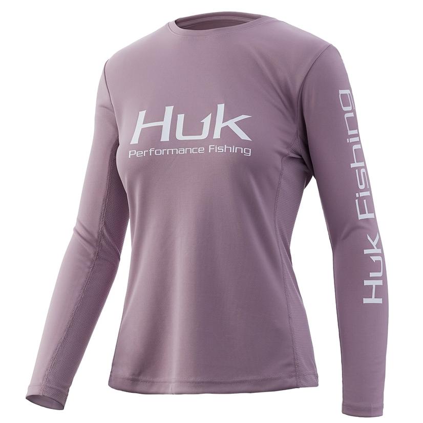  Huk Icon Sea Fog Long Sleeve Women's Shirt