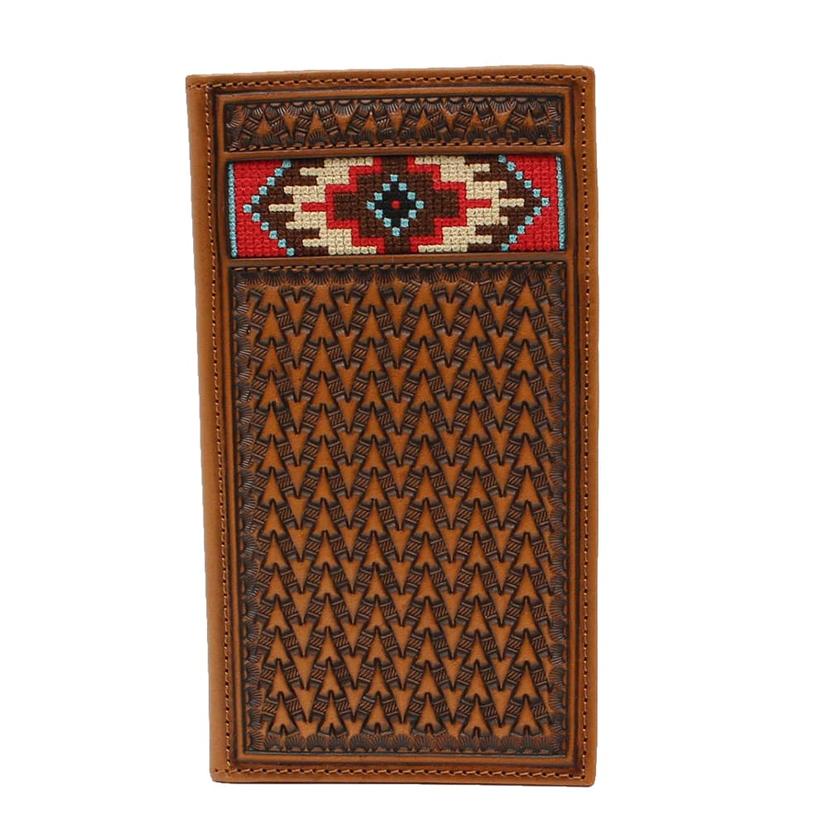  Ariat Tooled And Beaded Rodeo Wallet