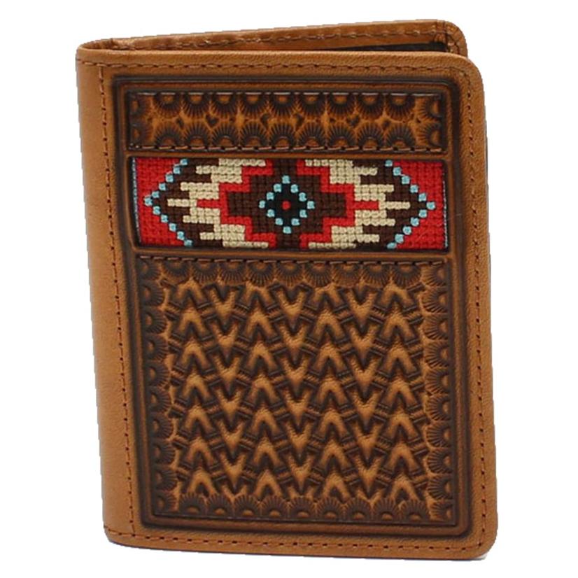  Ariat Tooled And Beaded Bifold Flipcase Wallet