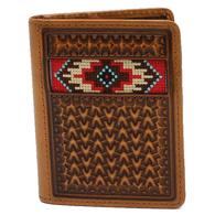 Ariat Tooled And Beaded Bifold Flipcase Wallet