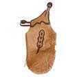 Leather Kid Chinks - Assorted Colors BROWN/DKBROWN