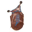 Leather Toddler Chinks - Assorted Colors BROWN/BLUE