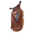 Leather Youth Chinks - Assorted Colors BROWN/BLUE