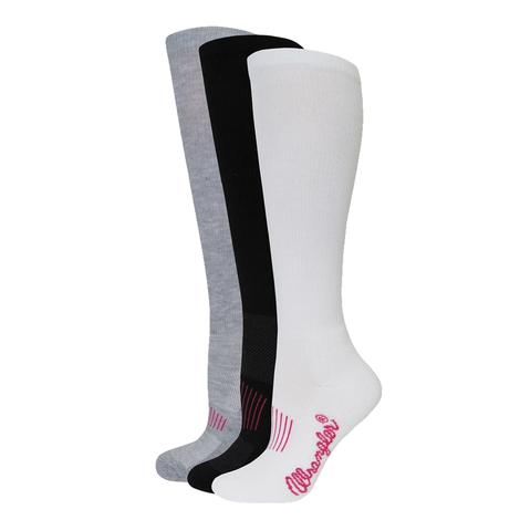 Wrangler Seamless Toe Women's Boot Socks - Medium 1 Pair