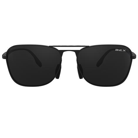BEX Ranger X Black Frame Gray Lens Sunglasses