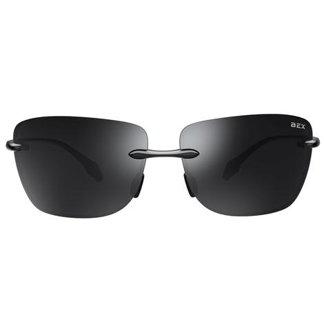 BEX Jaxyn XL Black Grey Frame Sunglasses