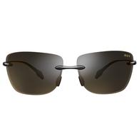 BEX Jaxyn XL Black Frame Brown Lens Sunglasses