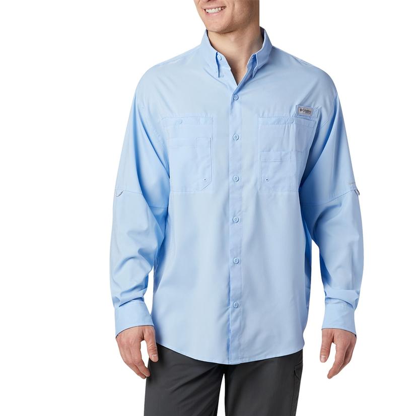  Columbia Tamiami Ii Sail Long Sleeve Button- Down Men's Shirt