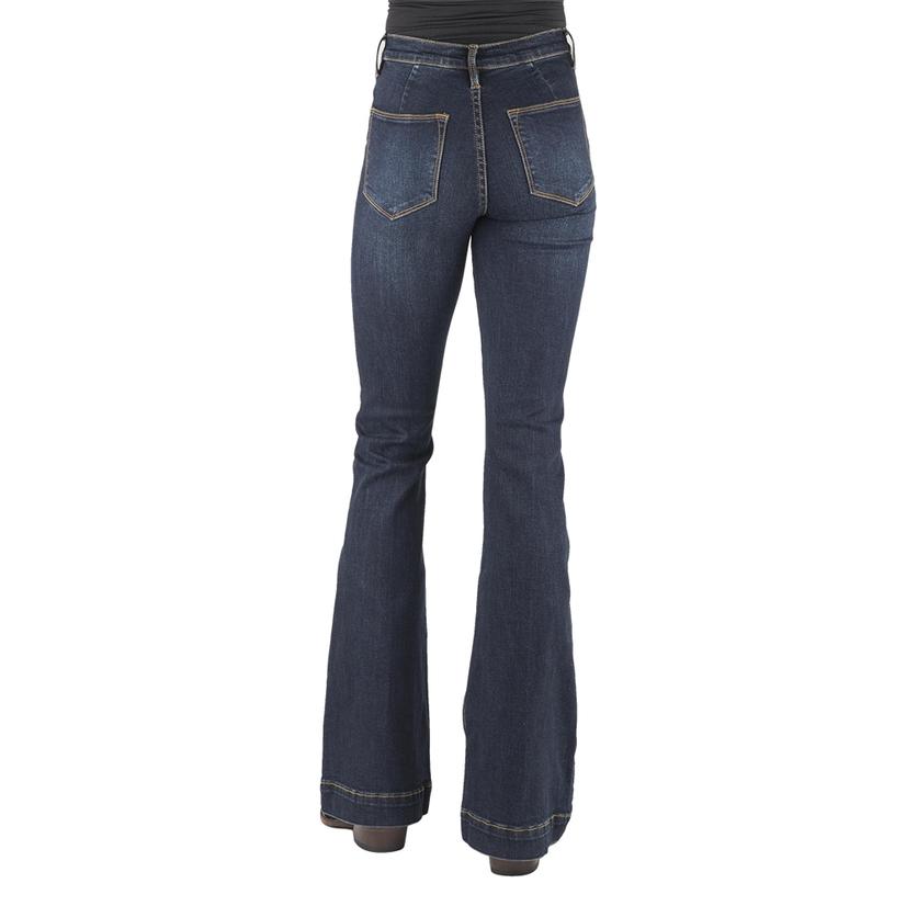  Stetson 921 High Waist Dark Wash Flare Women's Jeans
