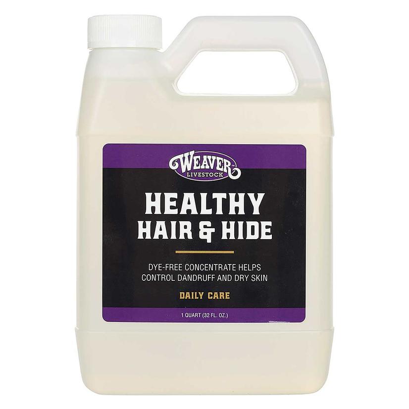  Weaver Livestock Healthy Hair And Hide Concentrate Quart