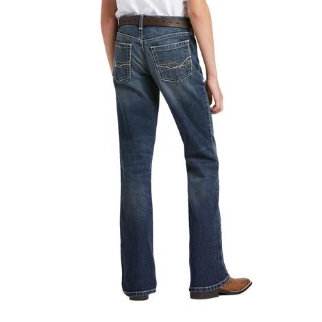 Ariat B4 Relaxed Stretch Bootcut Boy's Jeans