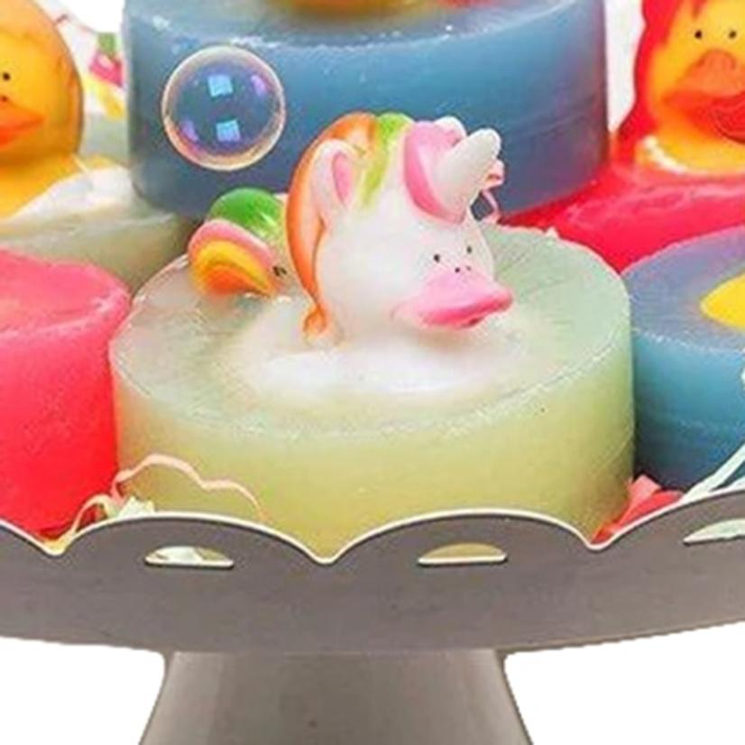  Green Bubble Gorgeous Unicorn Strawberry Mint Rubber Duck Soap