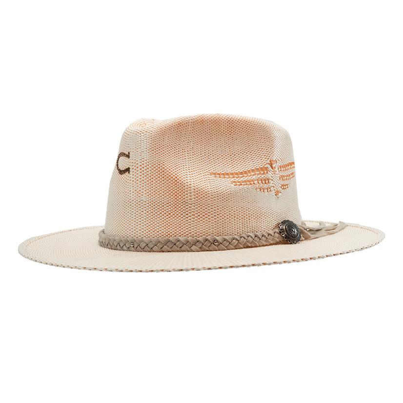 Charlie 1 Horse Topo Chico Coral Straw Hat