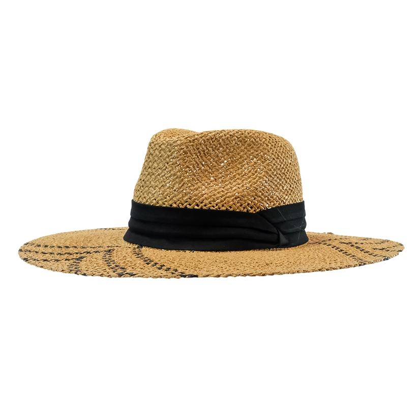  Natural Tan Straw Sun Hat