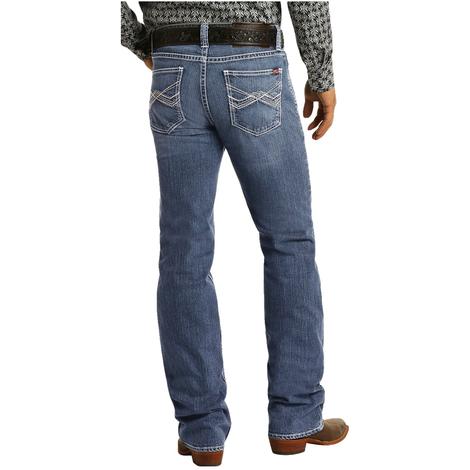 Rock And Roll Flame Resistant Relaxed Fit Extra Stretch Straight Bootcut Men's Jeans