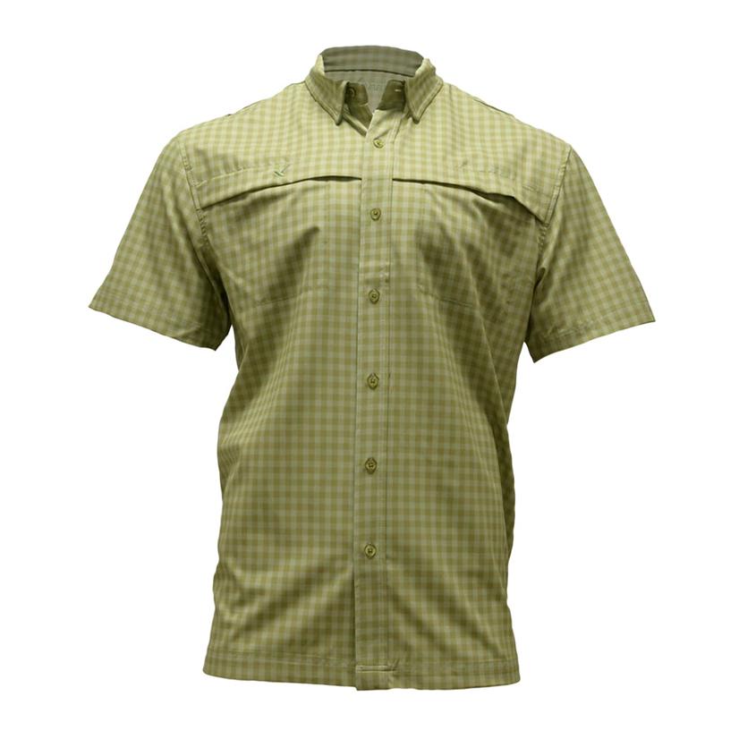  Xotic Sage Button- Down Short Sleeve Men's Shirt