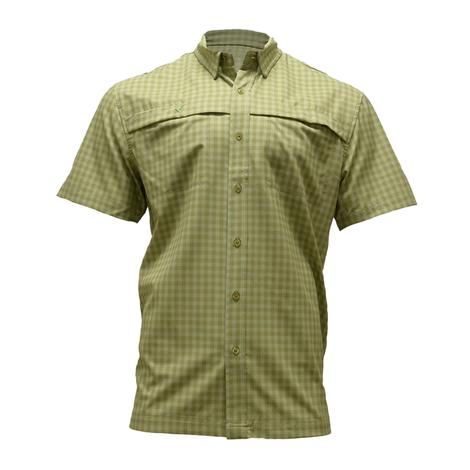 Xotic Sage Button-Down Short Sleeve Men's Shirt 
