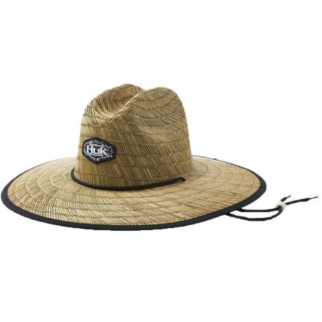 Huk Volcanic Ash Ocean Palm Straw Hat