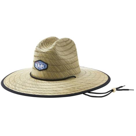 Huk Titanium Blue Ocean Palm Straw Hat