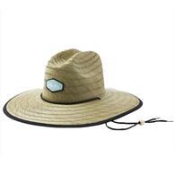 Huk Beach Glass Running Lakes Straw Hat 