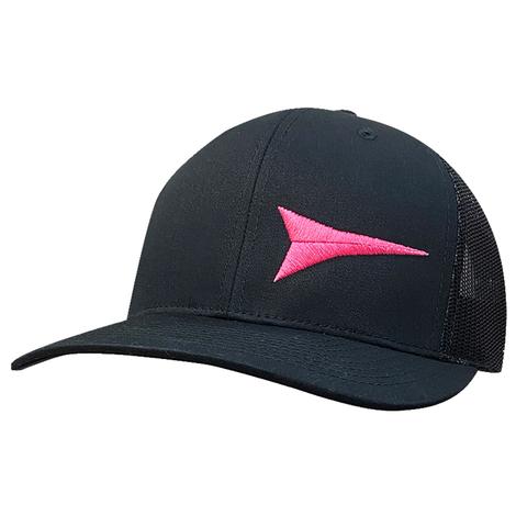 Fast Back Black And Hot Pink Cap 