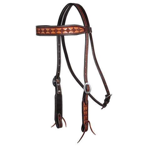Professional Choice Diamond Collection Browband Headstall