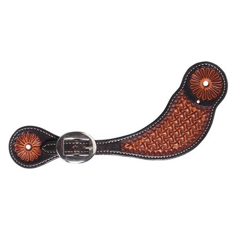 Professional Choice Windmill Tooled Women's Spur Straps