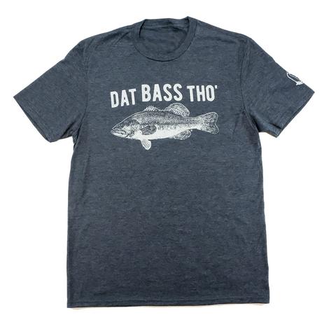 Mason Jar Label Navy Dat Bass Tho Short Sleeve Men's Shirt