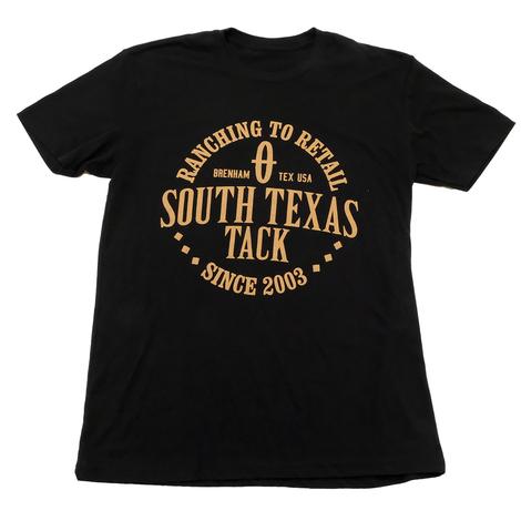 South Texas Tack Ranching To Retail Black Tee