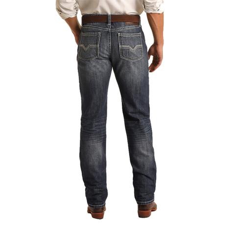 Rock and Roll Cowboy Double Barrel Stackable BootCut Men's Jean