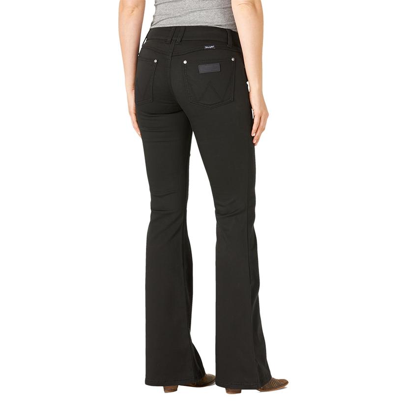  Wrangler Women's Retro Mae Black Flare Jean