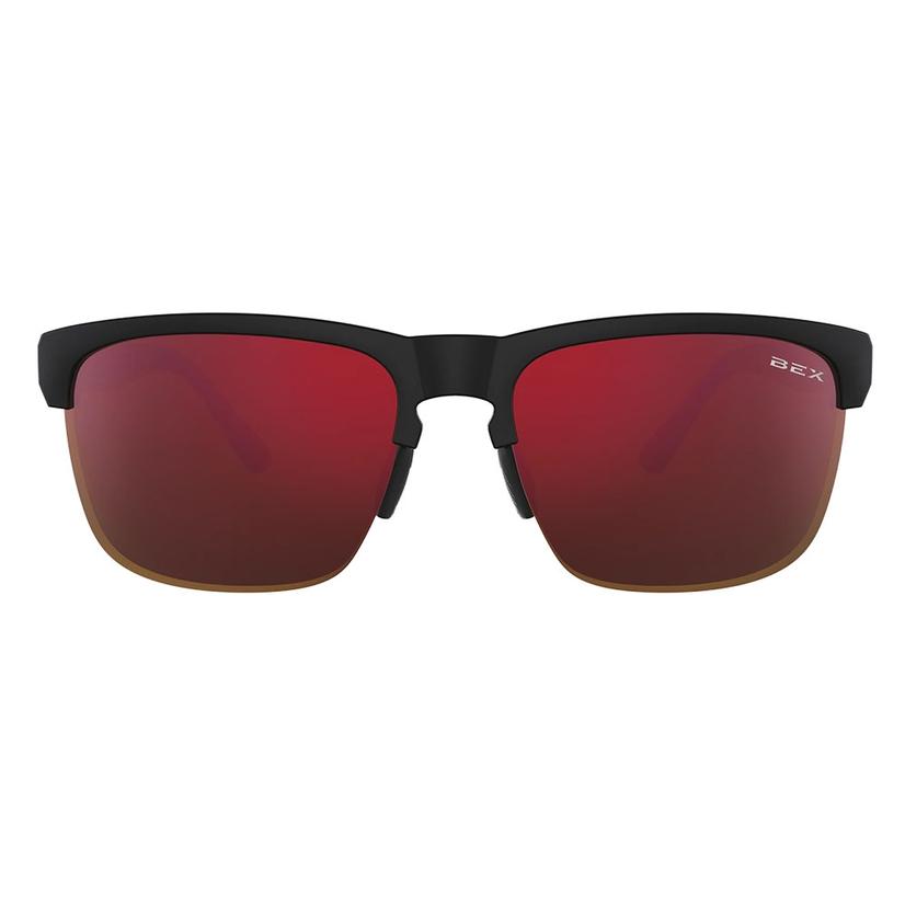  Bex Free Byrd Black Tortoise And Red Sunglasses